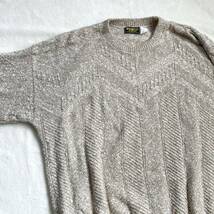 80s〜90s USA製 OSHKOSH B'GOSH コットンニットセーター オシュコシュビゴッシュ made in usa cotton sweaterクルーネックニット_画像6