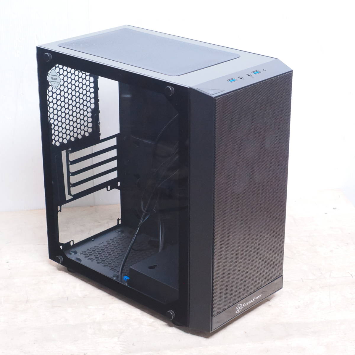 動作未確認/現状渡し 自作PC ゲーミングPC/SILVER STONE ケース/メモリ