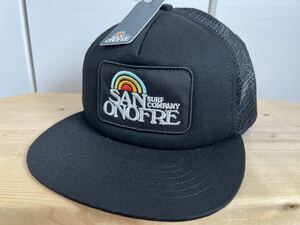 ☆ 送料無料 ☆ 新品 即決 SAN ONOFRE SURF COMPANY キャップ ☆ サンオノフレ カリフォルニア ☆ メッシュキャップ