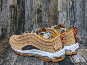  last 29cm Nike air max 97 SE autumn winter color inspection original leather suede titi Bear / tongue / Camel / Brown / mocha white 90 95 US11