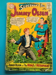 ★DC　COMIC　『スーパーマン/JIMMY　OLSENN』　（NO-108 1968年発行　全30頁）ペーパーバック　