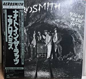 エアロスミス ★ナイト　イン　ザ　ラッツ★LP★Aerosmith Night in the Ruts