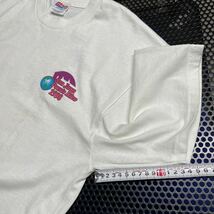 USA製 90s 半袖 プリントTシャツ 白 ホワイト ビンテージ vintage HANES ヘインズ Lサイズ_画像9