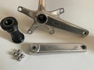 スラム　sram オムニウム OMNIUM クランク　シルバー　BB チェーンリングボルト　セット