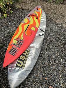 Wave board DREAMIN measurement 255cm.... beautiful goods used case attaching 