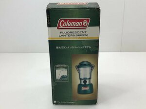 【TAG・ジャンク品】☆Coleman 蛍光灯ランタン 5344G700XJ グリーン☆128-230921-SS-12-TAG