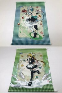 【TAG・現状品】★ソードアート・オンライン タペストリー2本セット ★シノン/リーファ　053-230714-YK-05-TAG