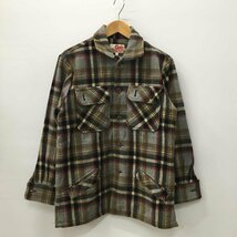 TEI【中古品】 BIG JHON　GALS WOOL CHECK SHIRT Lサイズ ビッグジョーン ウール チェック シャツ 〈169-231011-YO-21-TEI〉_画像1