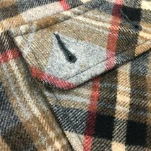 TEI【中古品】 BIG JHON　GALS WOOL CHECK SHIRT Lサイズ ビッグジョーン ウール チェック シャツ 〈169-231011-YO-21-TEI〉_画像9