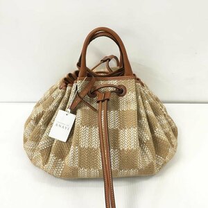 TEI【中古美品】 MICA DELLA VALLE 2022 バスケットバッグ ミカデラヴァッレ　レディース 〈188-231016-MA-11-TEI〉