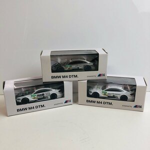 ICH【未使用品】 純正 BMW M4 DTM 2015 1/64サイズ ミニカー BMW M 3台セット 〈61-231020-aa-1-ICH〉