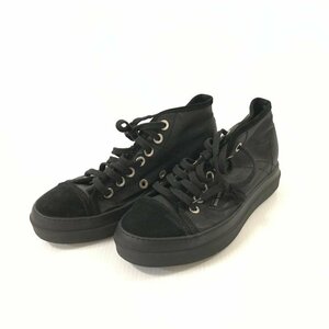 TEI【中古品】 RUCO LINE スニーカー サイズ38 ブラック 靴 〈166-231025-MA-14-TEI〉