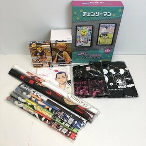 TOM【中古品】 少年誌系 グッズ 雑貨 まとめ売り チェンソーマン 我妻善逸 ナルト疾風伝 など　　 〈51-231030-HS-3-TOM〉