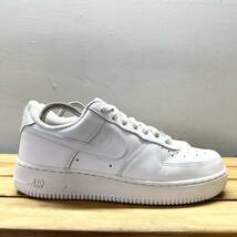 美品 NIKE AIR FORCE 1 07 ナイキ エア フォース 1 07 オールホワイト 白 スニーカー 24.5cm CW2288-111_画像3