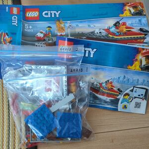 レゴ (LEGO) シティ 対岸の火事 60213 ブロック おもちゃ ブロック おもちゃ 男の子 車