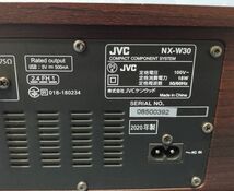 【NY536】JVCケンウッド　コンパクトコンポーネントシステム NX-W30 2020年製 Bluetooth FM CD USB ワイドFM対応 _画像10