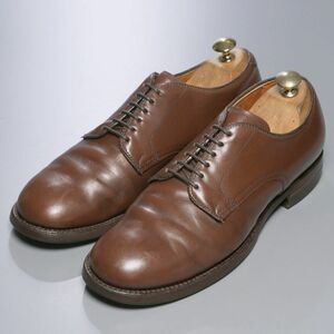 XXXX//*オールデン/Alden×ドレステリア/DRESSTERIOR*＃53713/メンズ7D/B/Military Plain Toe Ox./プレーントゥ/レザーシューズ/革靴/茶