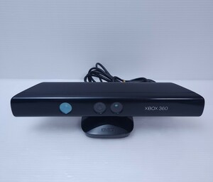 送料無料 美品/動作品 中古 XBOX 360 KINECTセンサーMicrosoft 光沢のある黒 Black 美品 マイクロソフトXbox360 黒 