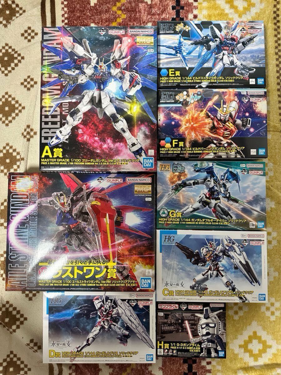 ガンプラ3点セット内容は写真と詳細欄を見て下さい|フリマ