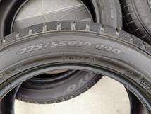 TOYO Winter TRANPATH TX スタッドレス　225/55/R19　2017年製造　4本セット　中古品！_画像3