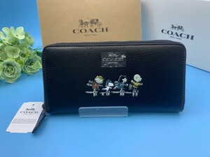 コーチ COACH 長財布 財布 プレゼント 贈り物 シグネチャー ロング ジップ 新品 未使用 ファッション 16122B A213