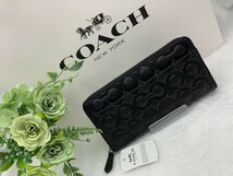 コーチ COACH 長財布 財布 プレゼント 贈り物 ロング ジップ 新品 未使用 ファッション F60735 A202_画像2