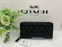 コーチ COACH 長財布 財布 プレゼント 贈り物 ロング ジップ 新品 未使用 ファッション F60735 A202_画像1