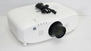 Panasonic 5400lm プロジェクター■PT-EZ580J 中古 ランプ使用時間291/2438時間【訳あり・ジャンク品】