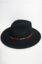 美品 Stetsonステットソン Wildwood Acorn Crushable Wool Felt Hat クラッシャブル ハット 帽子 黒1030N_画像2