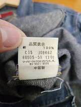 Levi's/リーバイス/デニムシャツ/デニムウエスタンシャツ/長袖シャツ/L/60505-50/800_画像4