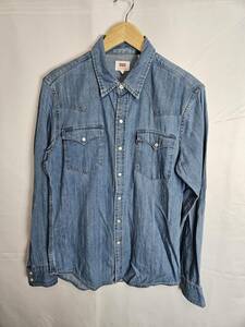 Levi's/リーバイス/デニムシャツ/デニムウエスタンシャツ/長袖シャツ/S/924