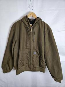 Carhartt/カーハート/アクティブジャケット/ACTIVE JACKET/アクティブパーカー/ブルゾン/M/カーキ/J193 BRK/ナイロン生地/裏地サーマル/911