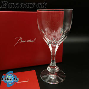 1★D08330【ほぼ未使用品】Baccarat バカラ/ワイングラス/モナコ/高さ 約14.5㎝/クリスタルガラス/箱付