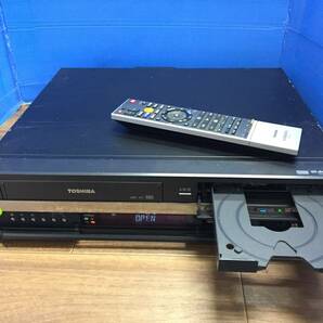 東芝 VHS/HDD/DVDレコーダー RD-W301 リモコン付 中古品B-9509の画像5