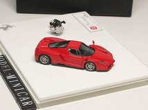 ▲超希少！Engine Edition！世界限定299台！DM 1/64 フェラーリ Ferrari エンツォ Enzo 赤 2002 新品 Resin Model_画像5