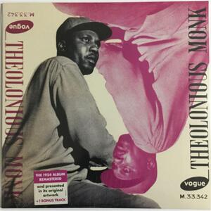 未開封 Thelonious Monk / Piano Solo LP レコード