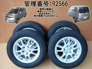 H16 ヴォクシー AZR65G 195/65R15/Yokohama/2022年製/15×6J/5穴/PCD=114.3/インセット:45/タイヤ・ホイール4本セット