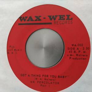 ◆即決◆VERY RARE◆KILLER B-BOY FUNK◆◆MR. PERCOLATOR◆◆GOT A THING FOR YOU BABY PART1 / PART2◆◆ORIGINAL◆BREAKS!!コンピ収録曲