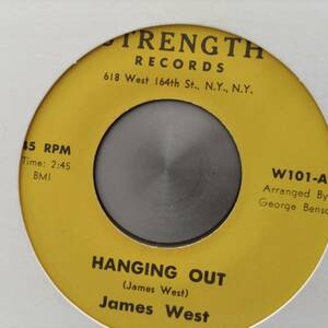 ◆即決◆VERY RARE◆B-BOY FUNK PROTO RAP◆◆JAMES WEST◆◆HANGING OUT /EVERY KNOCK'S A BOOST, CHILD◆◆ORIGINAL◆BREAKS!!コンピ収録