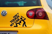 車用ステッカー　デカール　Don't TOUCH （白）　カー　バイク_画像7