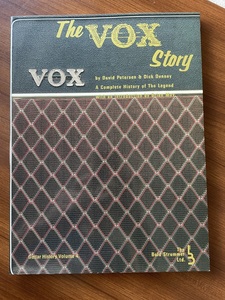 ★ The VOX Story A Complete History of the Legend ヴォックス 歴史 ギターアンプ・エフェクター 洋書 ボックスストーリー