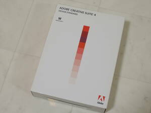 A-04815●Adobe Creative Suite 4 Design Standard Windows 日本語版(CS4 Indesign Photoshop Illustrator Acrobat 9 Pro)