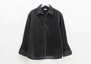 ◇【BEAUTY&YOUTH UNITED ARROWS ビューティー＆ユース ユナイテッドアローズ】コーデュロイ ビッグシルエットシャツ グレー M