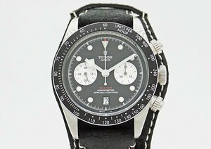 ☆◇美品【TUDOR チュードル】ブラックベイクロノ 79360N 自動巻腕時計