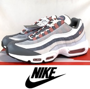 国内正規品 特価！ NIKE ナイキ AIR MAX 95 エア マックス 95 スニーカー VAST GREY/RED STARDUST 日本サイズ27cm DM0011-008 新品本物