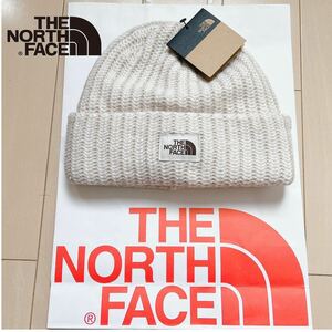 THE NORTH FACE ザノースフェイス ニットキャップ ビーニー ニット帽 Beanie 男女兼用 フリーサイズ ハット キャップ 海外 正規品 白