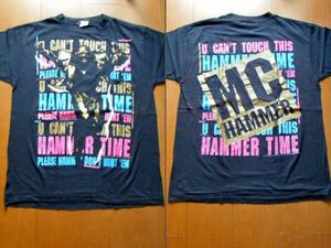 スペシャルビンテージ！Ｌサイズ★オールドスクール！１９９０年製！anvil製 ＭＣハマー Ｔシャツ ＭＣ ＨＡＭＭＥＲ 古着 HIP HOP