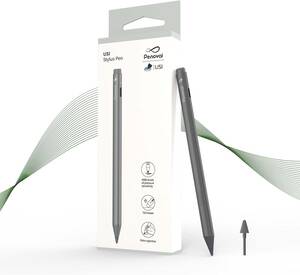 【送料無料】未使用★Penoval USI Stylus Pen for Chromebook 4096圧力、USB充電、スペアチップfor Lenovo chromebook Duet、