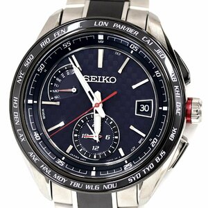  Seiko Brightz полет Expert SAGA259 8B63-0AN0 наручные часы радиоволны солнечный кварц мужской как новый товар 