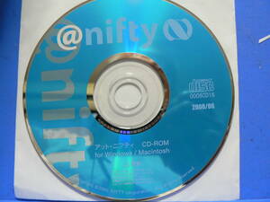 送料最安 120円 CDF53：@nifty　2000/06　アットニフティ　CD-ROM　for Windows/Macintosh　